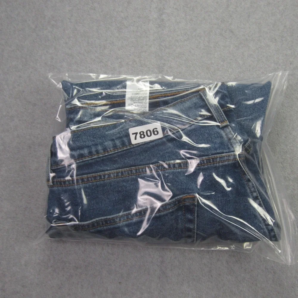 Levis 505 Mens Jeans 34x30 (Tag 36x30)‎ Blue Straight Leg Classic Fit Denim